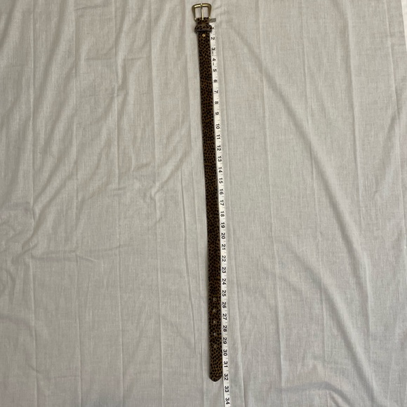 Leopard Print Small Belt - Picture 5 of 5